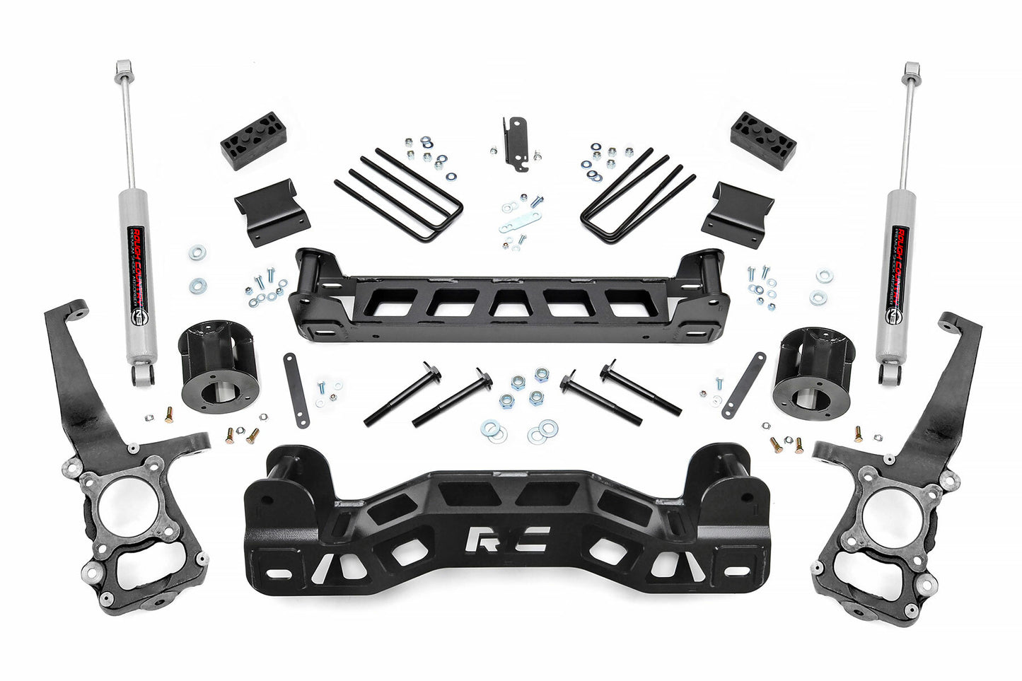 Fits Ford F-150 2WD (2011-2014) 4 Inch Lift Kit; 57230