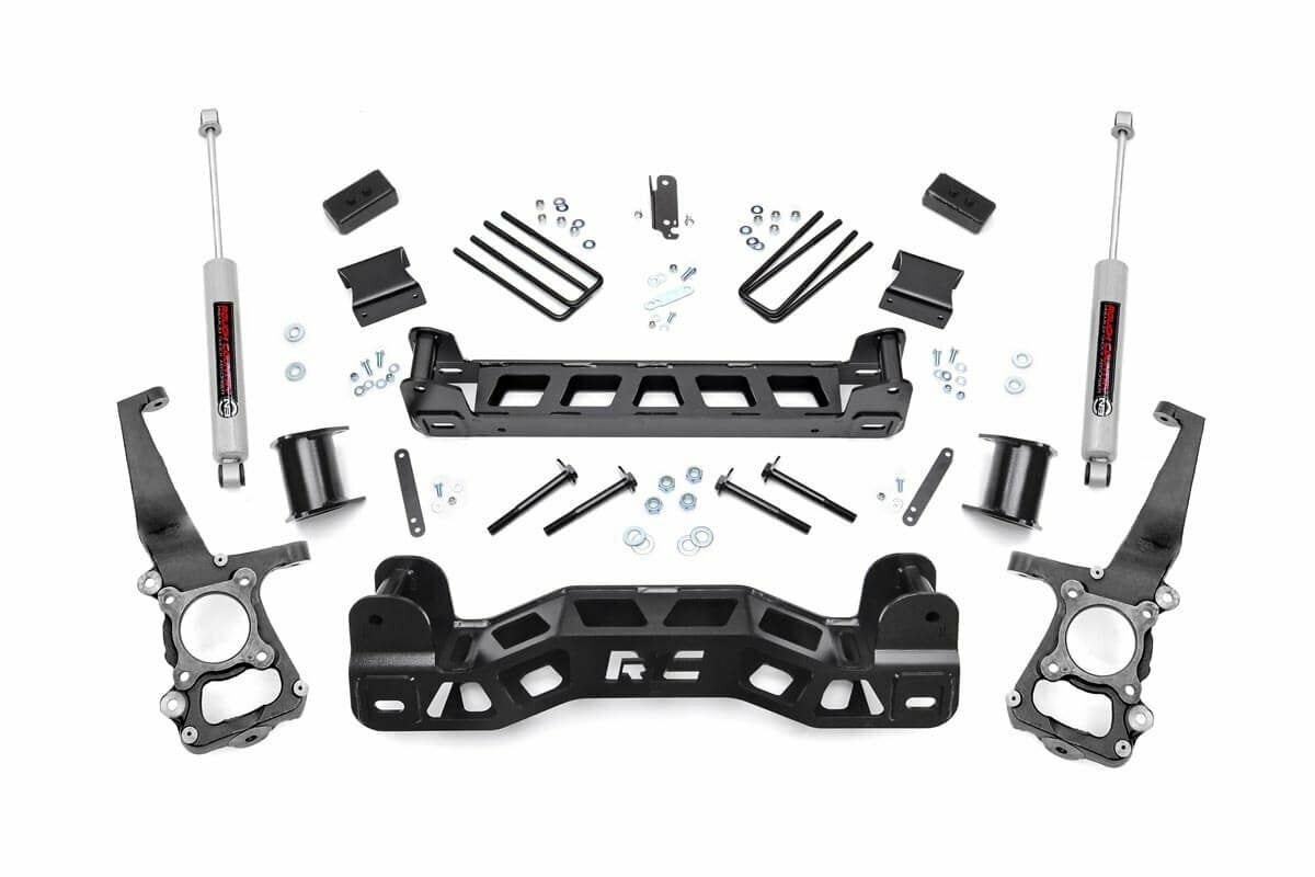 Fits Ford F-150 2WD (2009-2010) 4 Inch Lift Kit; 57231