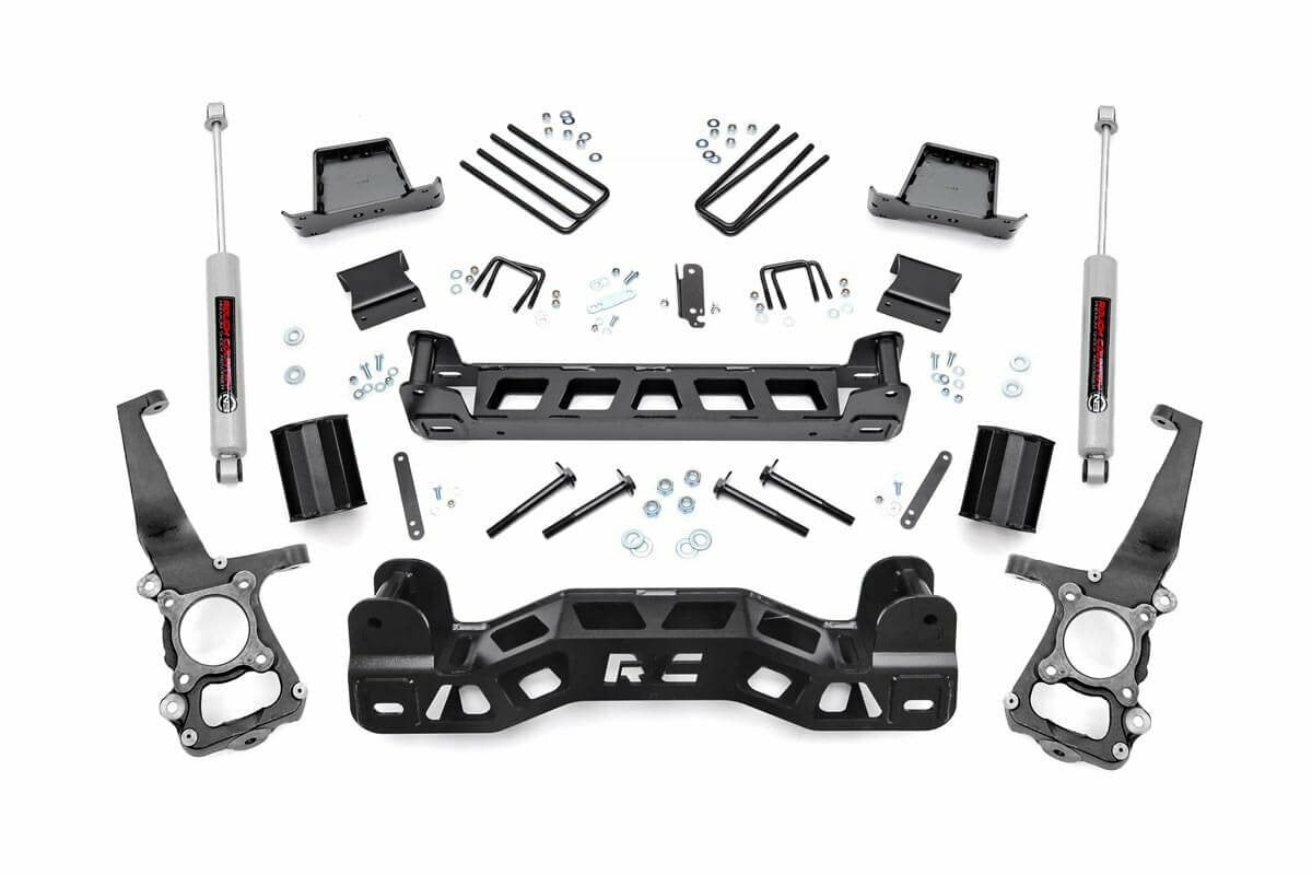 Fits Ford F-150 2WD (2011-2014) 6 Inch Lift Kit; 57330