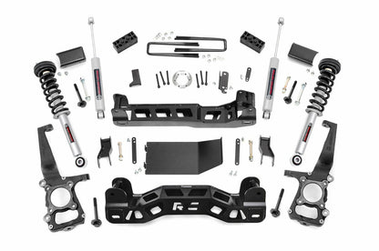 Fits Ford F-150 4WD (2014) 4 Inch Lift Kit; N3 Struts; 57431