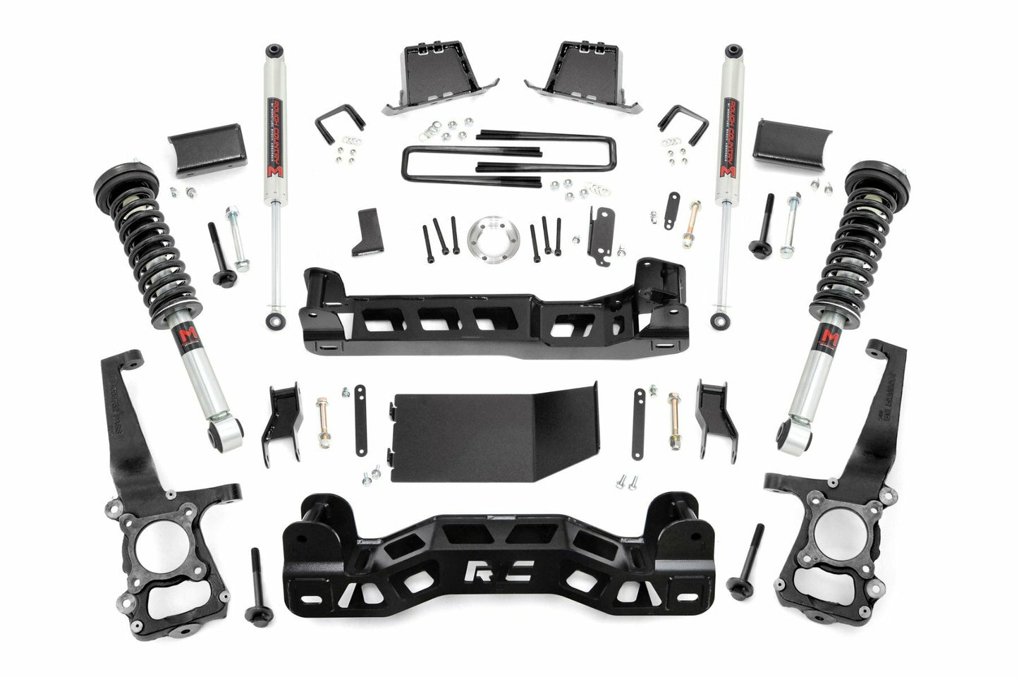 Fits Ford F-150 4WD (2011-2013) 6 Inch Lift Kit; M1 Struts/M1; 57541