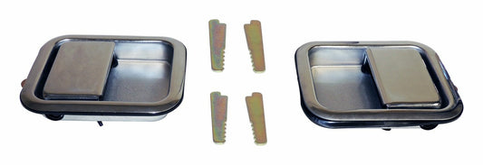 Vintage - Steel Chrome Door Handle Kit - 5758172K