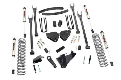 Fits Ford F-250/F-350 SD (05-07) 6" Lift Kit Diesel 4 Link No OVLDS V2 57970