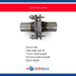 Exhaust Flange Repair Spherical Joint 2in Outer Diameter Steel MDSJ200