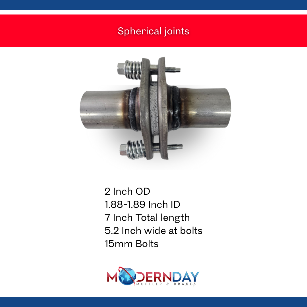Exhaust Flange Repair Spherical Joint 2in Outer Diameter Steel MDSJ200