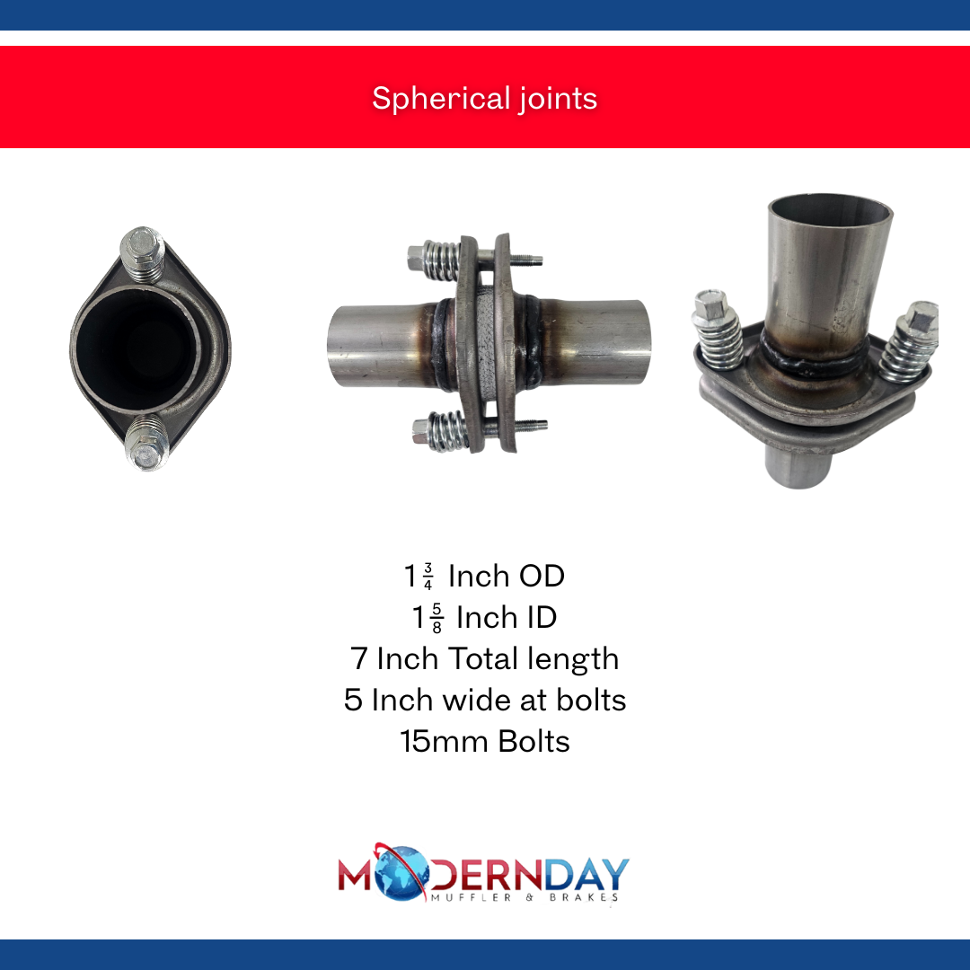 1.75 in Outer Diameter Steel Exhaust Flange Repair Spherical Joint MDSJ175