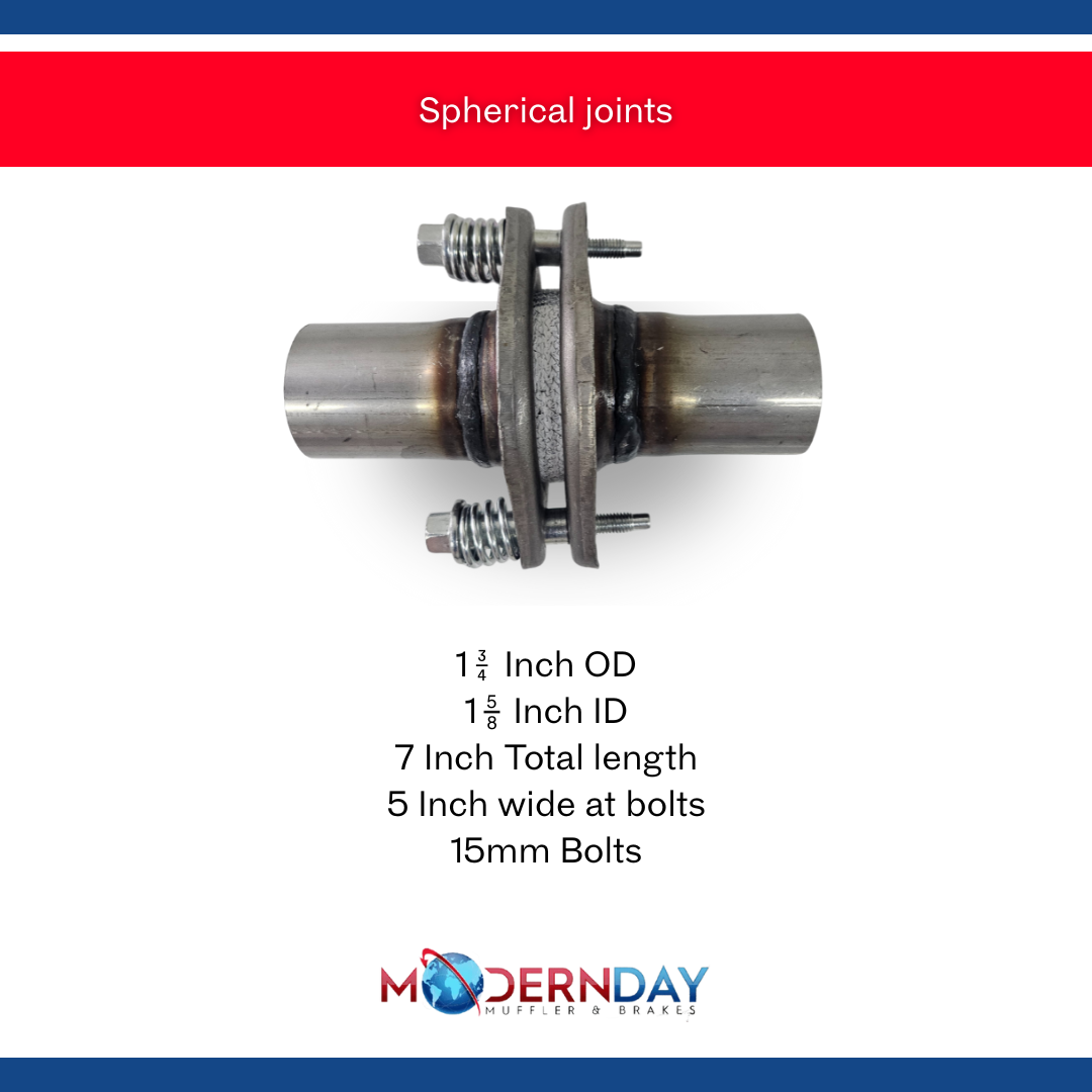 1.75 in Outer Diameter Steel Exhaust Flange Repair Spherical Joint MDSJ175