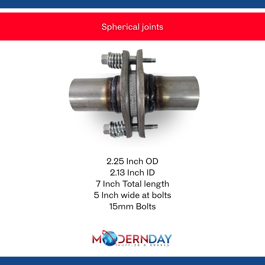 2.5 in Outer Diameter Steel Exhaust Flange Repair Spherical Joint
