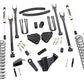 Fits Ford F-250/F-350 SD (05-07) 6" Lift Kit; Diesel; 4 Link; OVLDS; V2; 58070