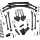 Fits Ford F-250/F-350 SD (05-07) 6" Lift Kit Diesel 4 Link RR Spring V2 58270