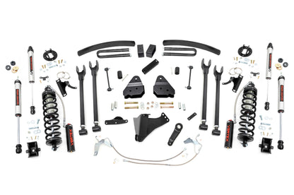 Fits Ford F-250/F-350 SD (08-10) 6" Lift Kit; Diesel; 4 Link; C/O V2; 58458