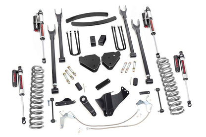 Fits Ford F-250/F-350 SD (08-10) 6" Lift Kit; Gas; 4 Link; Vertex; 58850