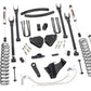 Fits Ford F-250/F-350 SD 4WD (08-10) 6" Lift Kit; Gas; 4 Link; V2; 58870