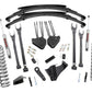 Fits Ford F-250/F-350 SD (05-07) 8" Lift Kit; 4 Link; RR Springs; 590.2