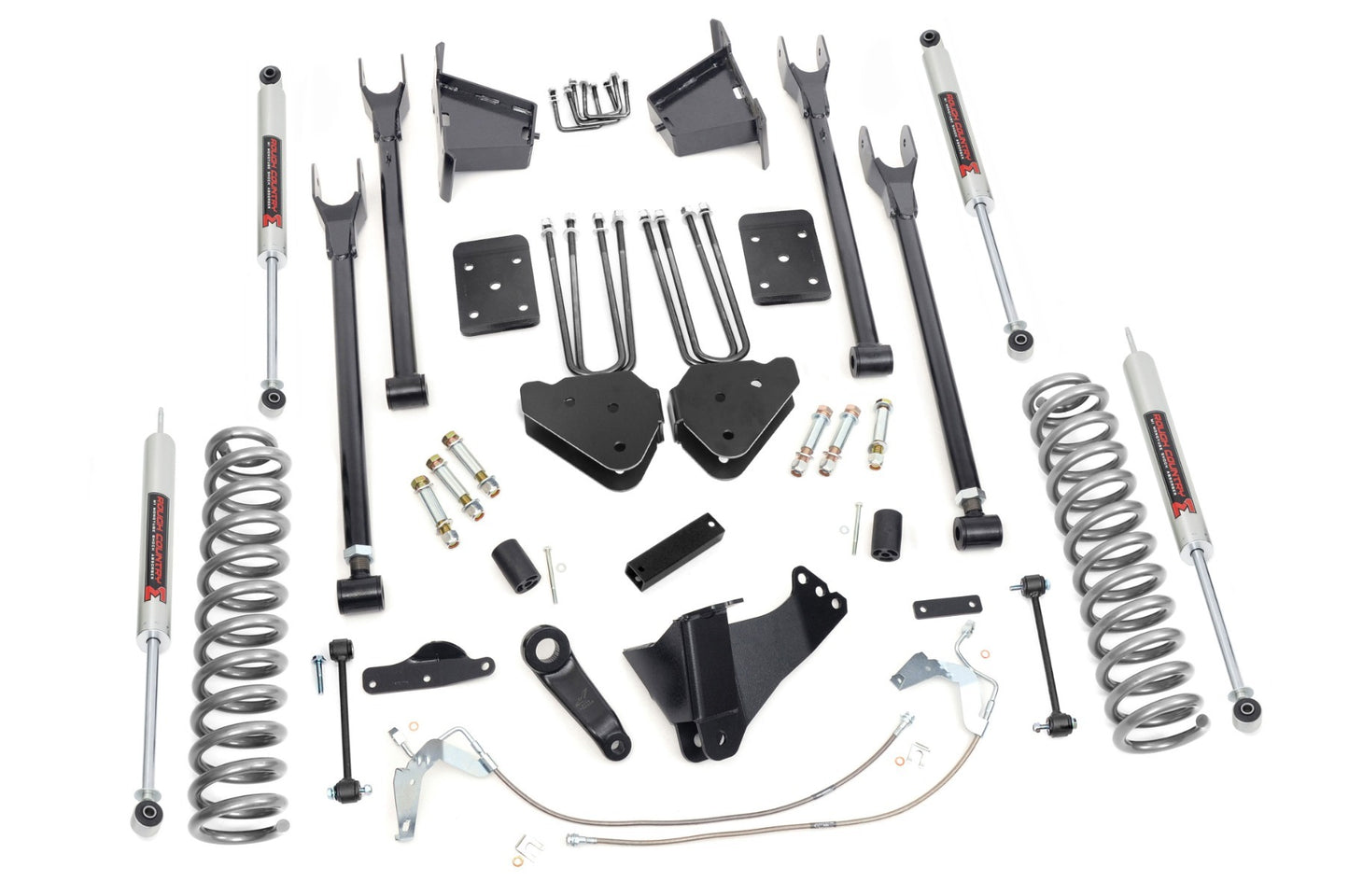 Fits Ford F-250/F-350 SD 4WD (2008-2010) 8" Lift Kit; 4 Link; M1; 59240