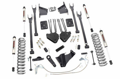Fits Ford F-250/F-350 SD 4WD (2008-2010) 8" Lift Kit; 4 Link; V2; 59270