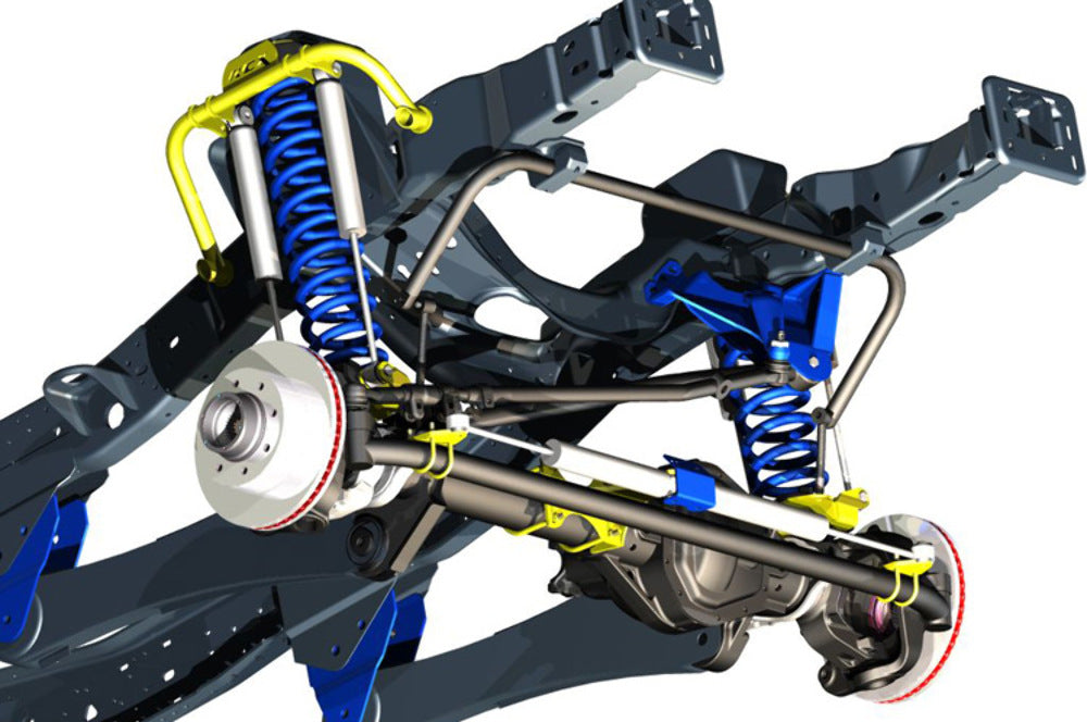 Fits Ford F-250/F-350 Super Duty 4WD (2005-2007) 6 Inch Lift Kit; Gas; M1; 59640