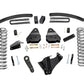 Fits Ford F-250/F-350 SD 4WD (2005-2007) 6" Lift Kit; Gas; Vertex; 59650