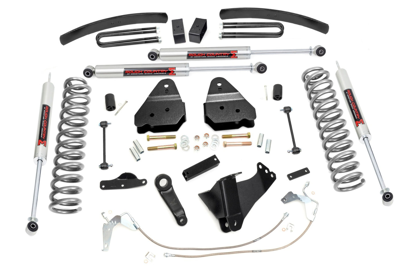 Fits Ford F-250/F-350 Super Duty 4WD (2008-2010) 6 Inch Lift Kit; Gas; M1; 59740