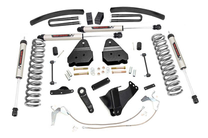 Fits Ford F-250/F-350 Super Duty 4WD (2008-2010) 6 Inch Lift Kit; Gas; V2; 59770