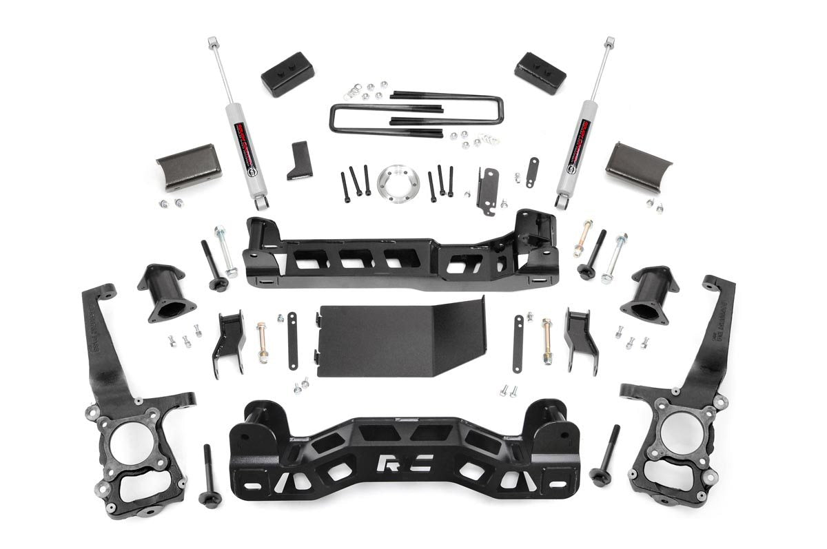 Fits Ford F-150 4WD (2009-2010) 4 Inch Lift Kit; 59930