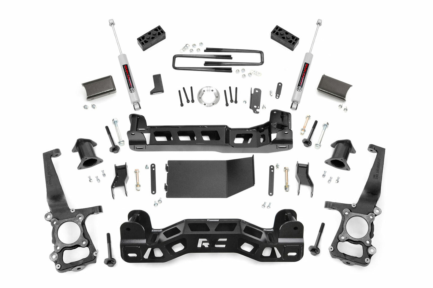Fits Ford F-150 4WD (2009-2010) 4 Inch Lift Kit; 59930