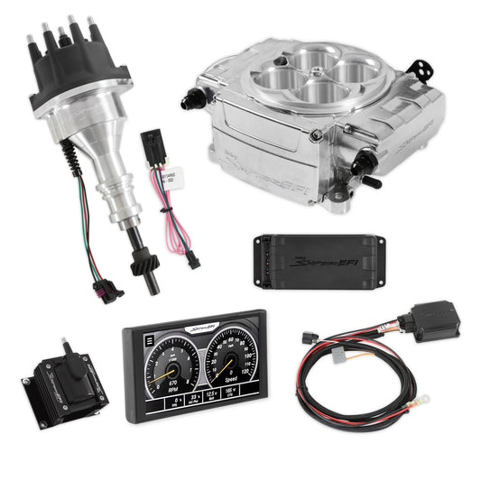 1954 Ford Club Sniper 2 EFI Bundle with HyperSpark Ignition System 550-510-5PX-SBF