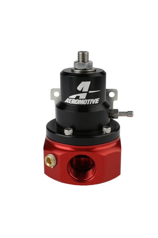 Fuel Pressure Regulator Adjustable Fuel Pressure Universal Fit Aeromotive 13224-BGPL