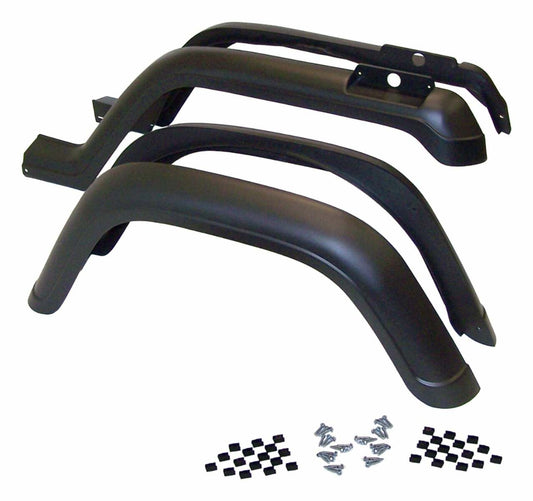 Crown Automotive - Plastic Black Fender Flare Kit - 5AHK