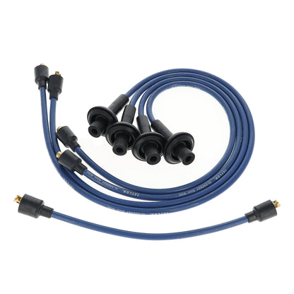 Spark Plug Wire Set Universal 8mm Silicone 5000 ohm/ft Hi Energy Blue 64691