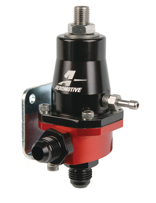 Fuel Pressure Regulator Adjustable Fuel Pressure Universal Fit Aeromotive 13105-BGPL