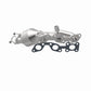 Catalytic Converter with Integrated Exhaust Manifold for HM Grade Federal / EPA Compliant Direct-Fit Manifold Catalytic