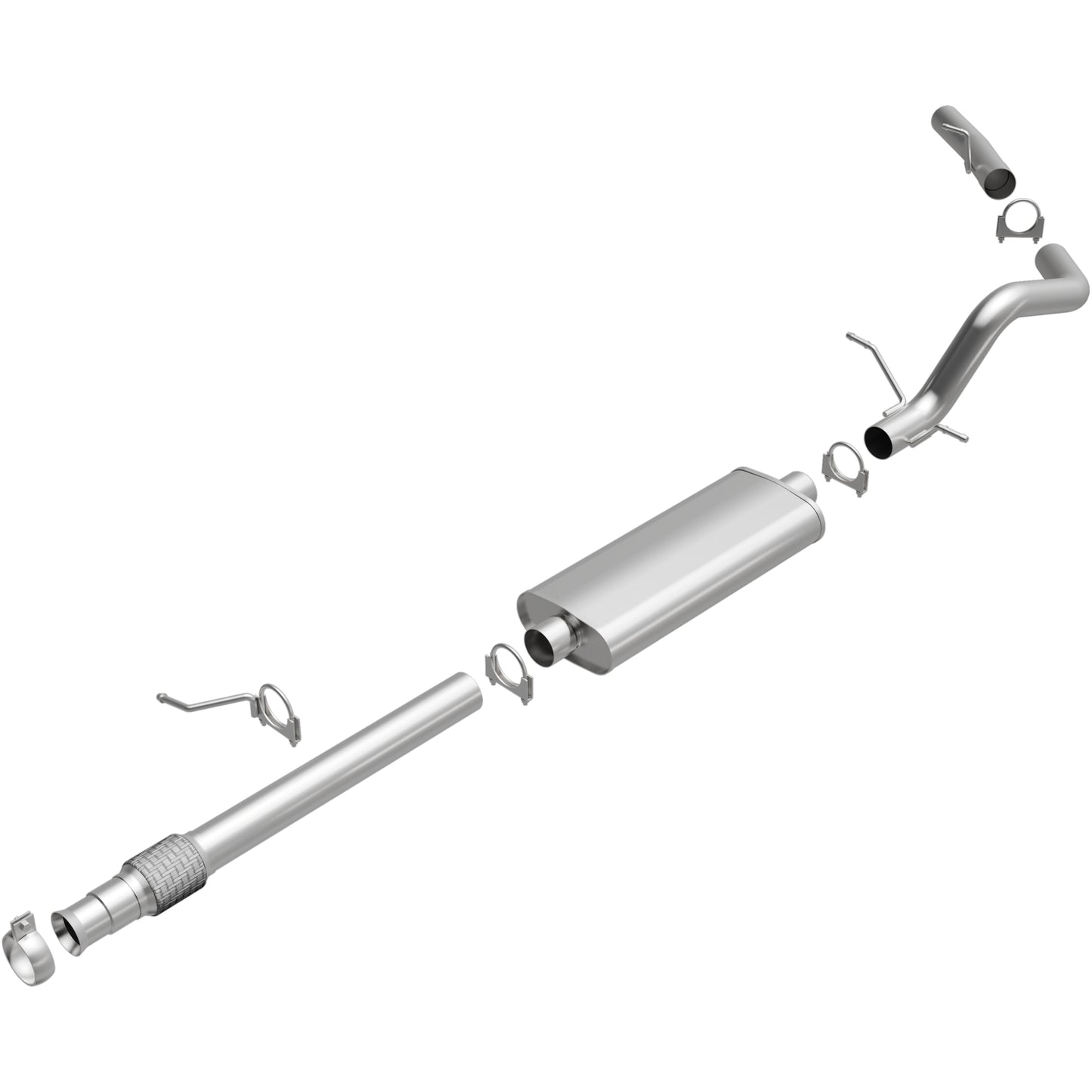 2009-2014 Chevrolet Suburban 1500 Direct-Fit Replacement Exhaust System 106-0291