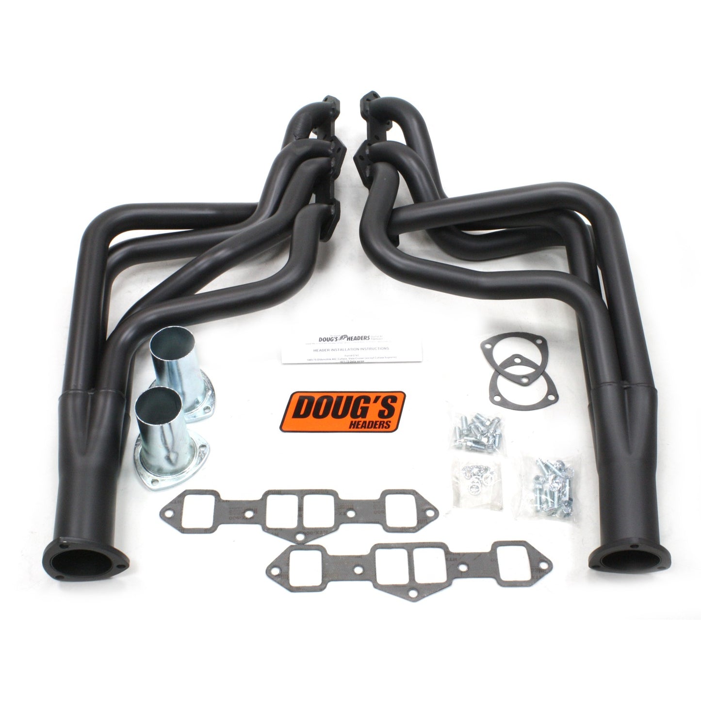 Long Tube Headers for 65-75 Olds 400-455 Olds 1-3/4in Primary D741-B