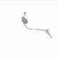Fits 1995-1997 Toyota Land Cruiser Direct-Fit Replacement Exhaust 106-0165