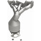 Catalytic Converter with Integrated Exhaust Manifold for HM Grade Federal / EPA Compliant Direct-Fit Manifold Catalytic