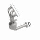 Catalytic Converter with Integrated Exhaust Manifold for HM Grade Federal / EPA Compliant Direct-Fit Manifold Catalytic