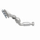 Catalytic Converter with Integrated Exhaust Manifold for HM Grade Federal / EPA Compliant Direct-Fit Manifold Catalytic