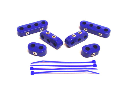 Spark Plug Wire Holder 7/8mm 6 Blue 42760