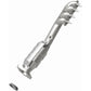 Catalytic Converter with Integrated Exhaust Manifold for HM Grade Federal / EPA Compliant Direct-Fit Manifold Catalytic