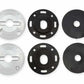 Billet/SS Hood Pin Set fits Ford Mustang 05-09 Drake Muscle Cars -5R3Z-6316892-K