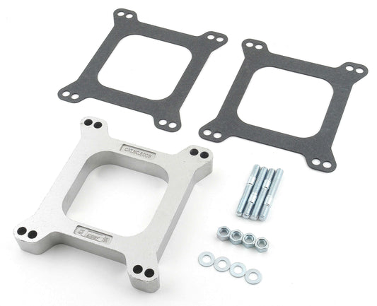 Mr Gasket 6005 Holley Edelbrock 1 Open Center Aluminum Carb Spacer Kit