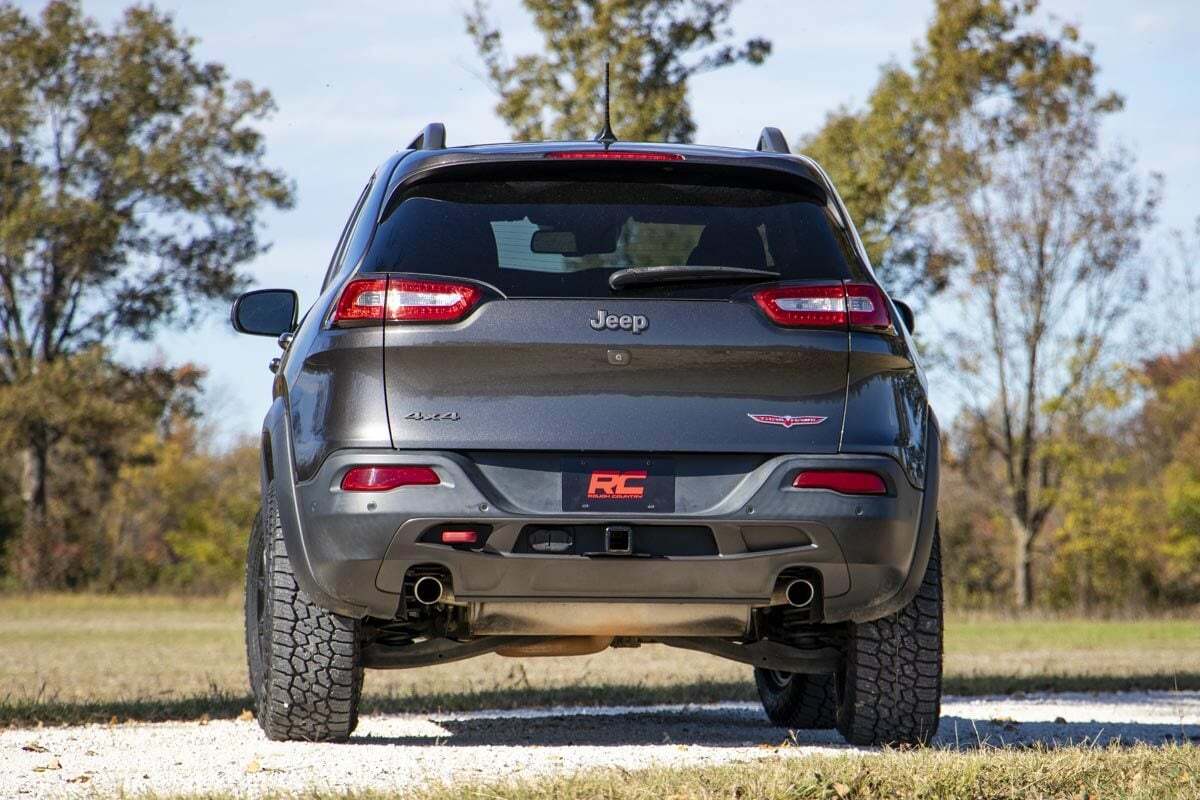 Fits Jeep Cherokee KL 2WD/4WD (2014-2023) 2 Inch Leveling Lift Kit; 60400