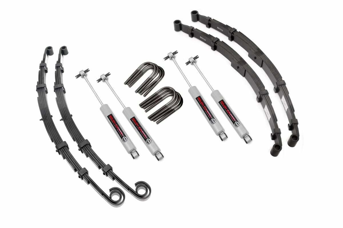 Fits Jeep CJ 5 4WD (1969-1975) 2.5 Inch Lift Kit; 60530