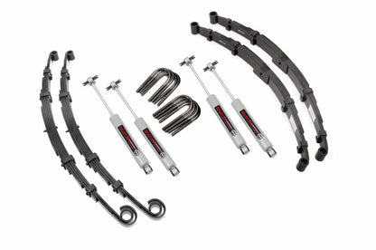 Fits Jeep CJ 5 4WD (1976-1983) 2.5 Inch Lift Kit; 61030