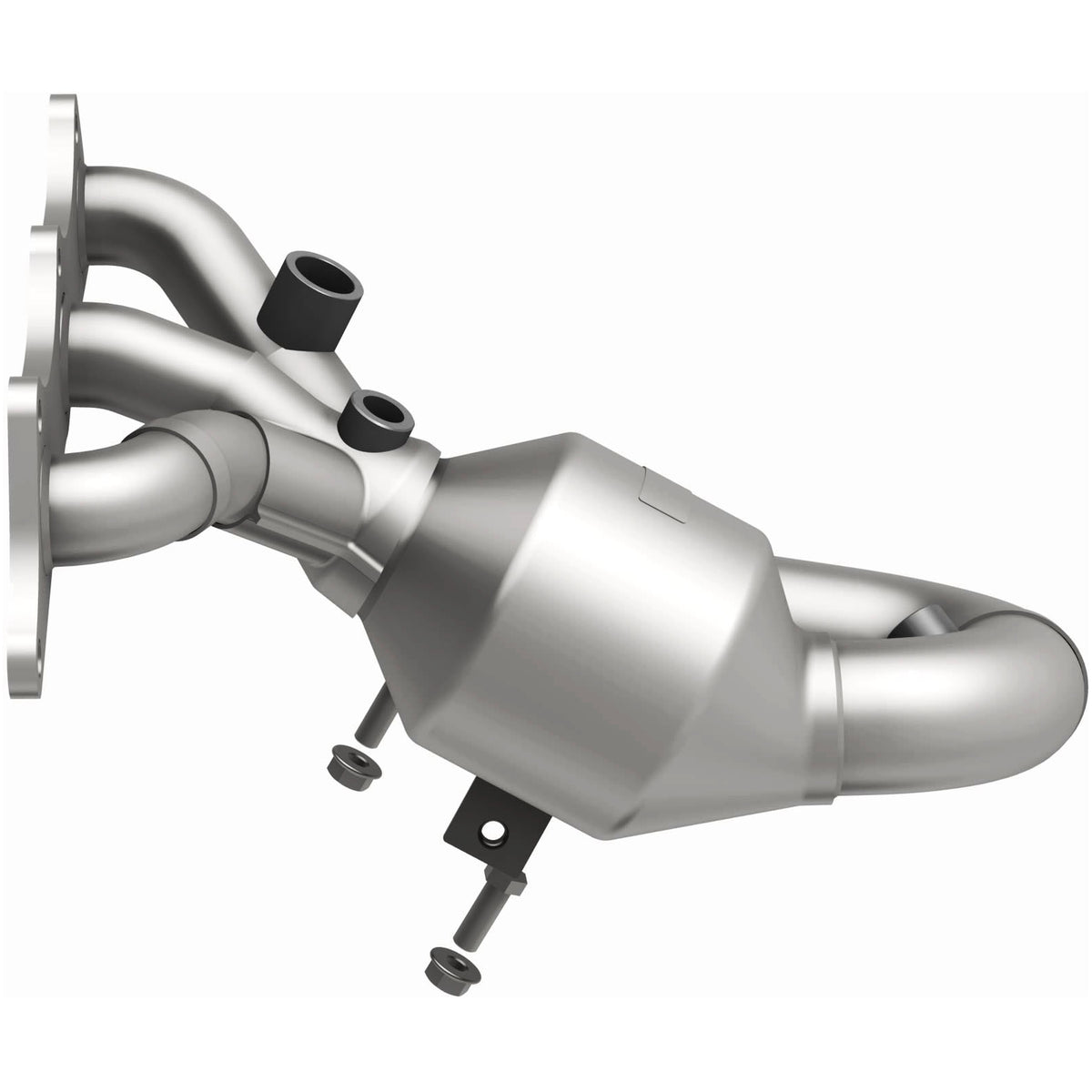 Catalytic Converter with Integrated Exhaust Manifold for HM Grade Federal / EPA Compliant Direct-Fit Manifold Catalytic