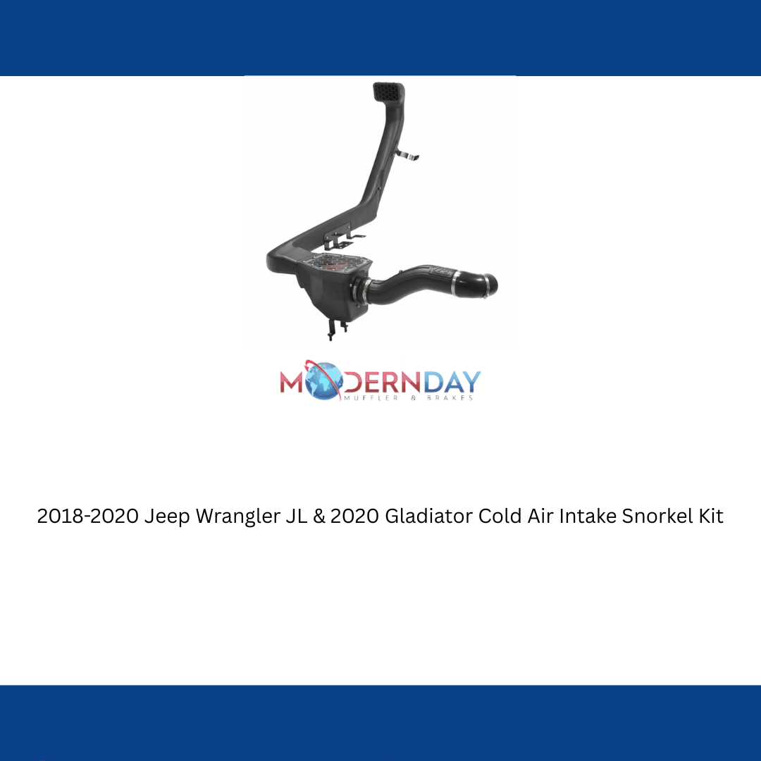 2018-2020 Jeep Wrangler JL & 2020 Gladiator Cold Air Intake Snorkel Kit 615193