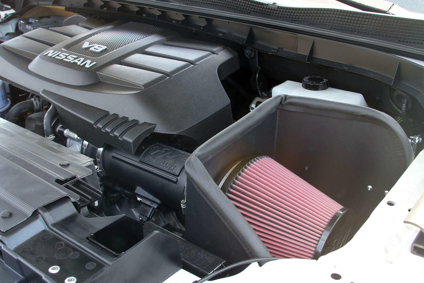 2017-2020 Nissan Titan Performance Air Intake Flowmaster Delta Force 615198