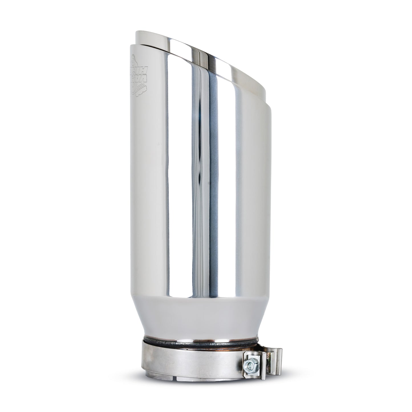 5 x 6.5 x 16 Polished Twin Slash Universal Exhaust Tip 26914