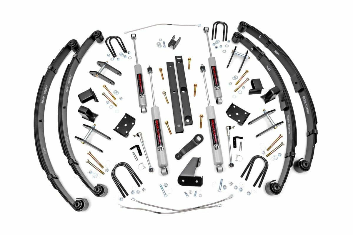 Fits Jeep Wrangler YJ 4WD (1987-1995) 4.5" Lift Kit X-Series Power Steer 617.2